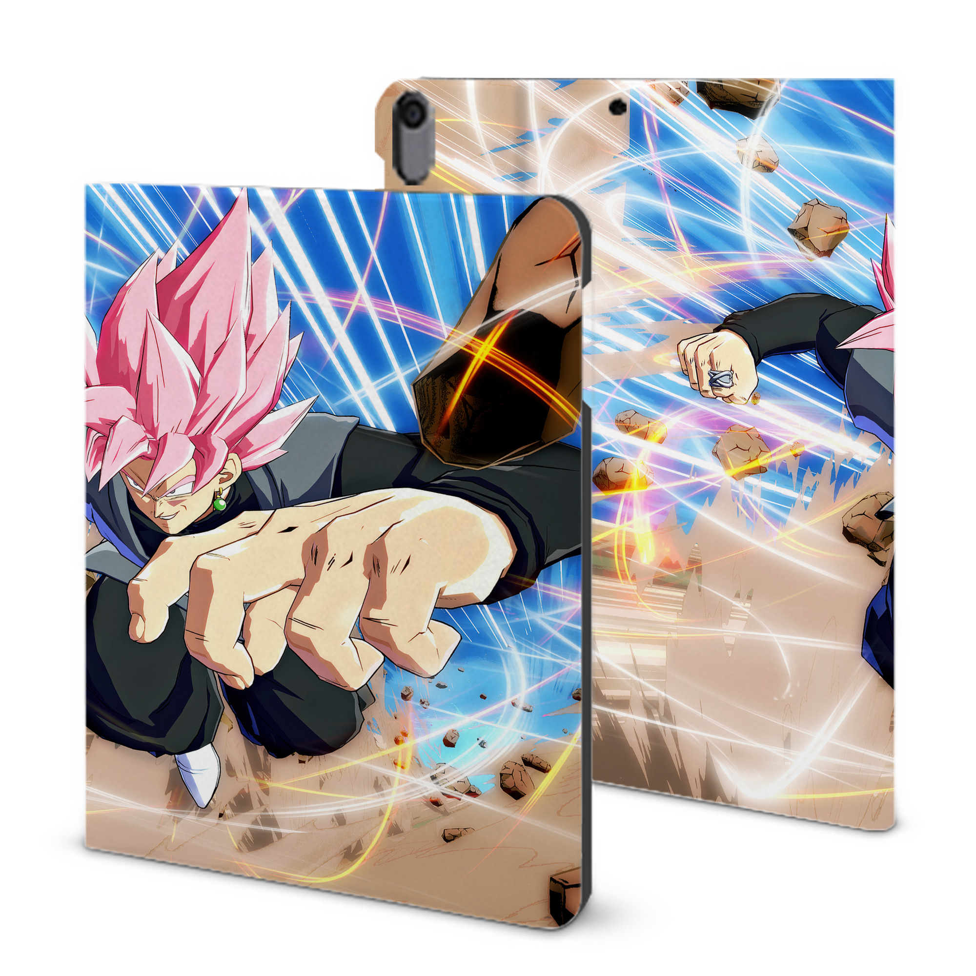 （画像用） ドラゴンボール DRAGON BALL IPad ケース ブック型 PUレザー TPU 耐衝撃 軽量 薄型 ペン収納なし 全面保護 IPad 各モデル対応